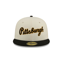 Pittsburgh Pirates Two Tone Stitch 59FIFTY Fitted Hat