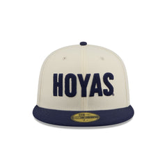 Georgetown Hoyas Two Tone Stitch 59FIFTY Fitted Hat