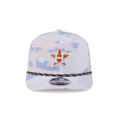 Houston Astros White Camo Performance Rope 9SEVENTY Stretch-Snap Hat