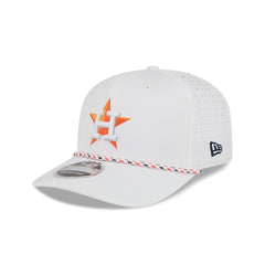 Houston Astros Optic White Performance Rope 9SEVENTY Stretch-Snap Hat