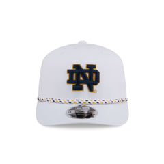 Notre Dame Fighting Irish Optic White Performance Rope 9SEVENTY Stretch-Snap Hat