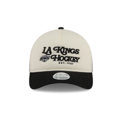 Los Angeles Kings Retro Chrome Women's White 9FORTY M-Crown A-Frame Trucker Hat