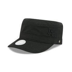 Los Angeles Dodgers Women's Cadet Black Military Adjustable Hat