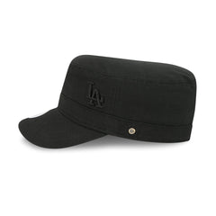 Los Angeles Dodgers Women's Cadet Black Military Adjustable Hat