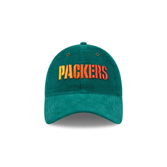 Green Bay Packers Gradient Corduroy 9TWENTY Adjustable Hat