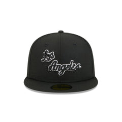 Los Angeles Lakers 1960-1965 Hardwood Classics Black 59FIFTY Fitted Hat