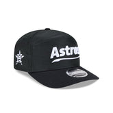 Houston Astros Black Camo Split Panel 9SEVENTY Stretch-Snap Hat