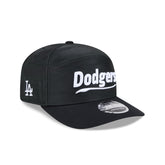 Los Angeles Dodgers Black Camo Split Panel 9SEVENTY Stretch-Snap Hat