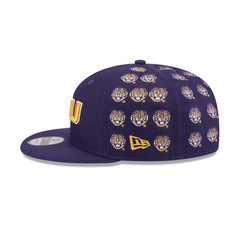 LSU Tigers Sticker Helmet 9FIFTY Snapback Hat