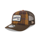 Georgetown Hoyas Wool Plaid 9SEVENTY Trucker Hat
