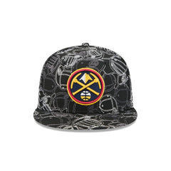 Denver Nuggets Cap Scramble 59FIFTY Fitted Hat