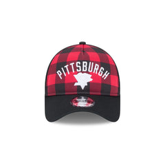 Pittsburgh Penguins Evergreen Check 9FORTY A-Frame Trucker Hat