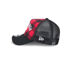 Pittsburgh Penguins Evergreen Check 9FORTY A-Frame Trucker Hat