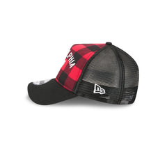 Philadelphia Eagles Evergreen Check 9FORTY A-Frame Trucker Hat