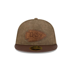 Kansas City Chiefs Utility Linen Retro Crown 59FIFTY Fitted Hat