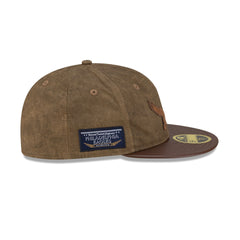 Philadelphia Eagles Utility Linen Retro Crown 59FIFTY Fitted Hat