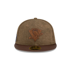 Pittsburgh Penguins Utility Linen Retro Crown 59FIFTY Fitted Hat