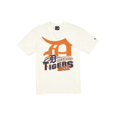 Detroit Tigers Retro Chrome White T-Shirt