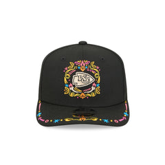 Kansas City Chiefs Black Color Pop 9SEVENTY Stretch-Snap Hat