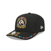 Los Angeles Rams Black Color Pop 9SEVENTY Stretch-Snap Hat