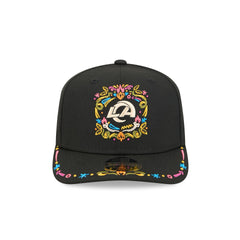 Los Angeles Rams Black Color Pop 9SEVENTY Stretch-Snap Hat
