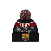 FC Barcelona Pom Knit Navy Pom Knit Hat