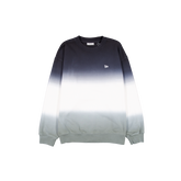 New Era Branded Balsam Green Dip Dye Crewneck