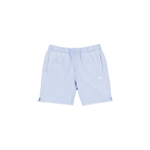 New Era Branded Alden Birdseye Blue Sweatshorts