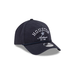 Houston Astros Stacked Rope 9FORTY A-Frame Snapback Hat