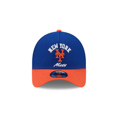 New York Mets Arched 9FORTY A-Frame Snapback Hat