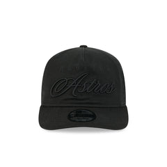 Houston Astros All Black Scripted 19TWENTY Adjustable Hat