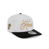 Miami Heat Gold Scripted 19TWENTY Adjustable Hat