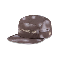 Hermanos Koumori Post Running High Brown Camper Adjustable Hat