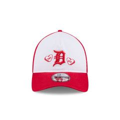 Detroit Tigers Heart 9TWENTY A-Frame Adjustable Hat