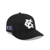 Kansas City Monarchs Navy Merino & Cashmere Moon Retro Crown 9FIFTY Adjustable Hat