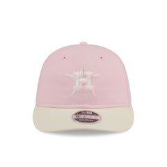 Houston Astros Light Pink Retro Crown 9FIFTY Snapback Hat