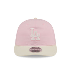 Los Angeles Dodgers Light Pink Retro Crown 9FIFTY Snapback Hat
