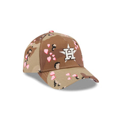 Houston Astros Camo Hearts 9FORTY A-Frame Snapback Hat