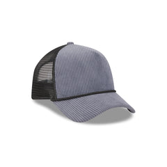 New Era Cap Corduroy Slate 9FORTY A-Frame Trucker Hat