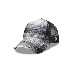 New Era Cap Flannel Plaid 9FORTY A-Frame Trucker Hat