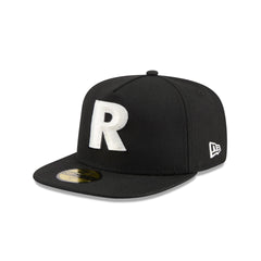 Just Caps Chiseled Logo Las Vegas Raiders 59FIFTY A-Frame Fitted Hat