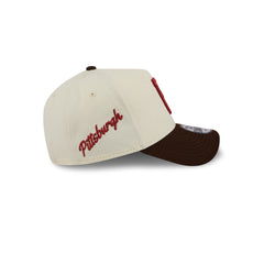 Pittsburgh Pirates City Script 9FORTY A-Frame Snapback Hat