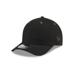 New Era Cap Canvas Black 9FORTY M-Crown Adjustable Hat