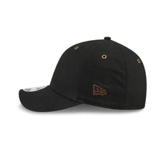 New Era Cap Canvas Black 9FORTY M-Crown Adjustable Hat