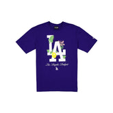 Los Angeles Dodgers Lifestyle Graphics Floral Embroidery T-Shirt