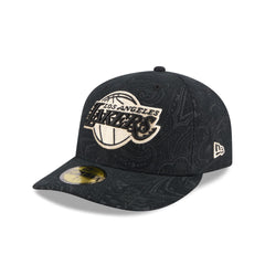 Los Angeles Lakers Three Looms Brushed Cotton 59FIFTY Fitted Hat