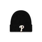 Philadelphia Phillies Cashmere Black Cuff Knit Hat