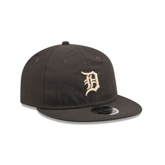 Detroit Tigers Three Looms Nylon Black Retro Crown 9FIFTY Adjustable Hat