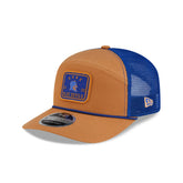 Duke Blue Devils Light Bronze Split Panel 9SEVENTY Trucker Hat