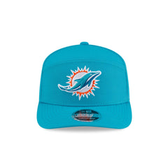 Miami Dolphins Poly Split Panel 9SEVENTY Stretch-Snap Hat